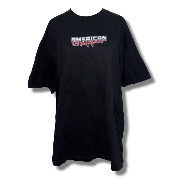 2004 American Chopper Fire Bike Tshirt - Picture 1 of 8